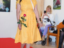 Fashion Show in der Contemplor Galerie Wien am 14. 03. 2024